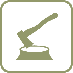 Stump Removal icon - Upper Cape Tree Service
